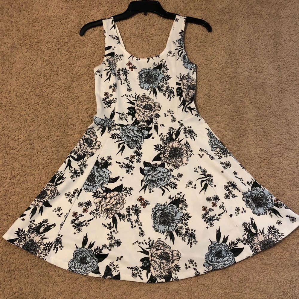 Floral Skater Dress